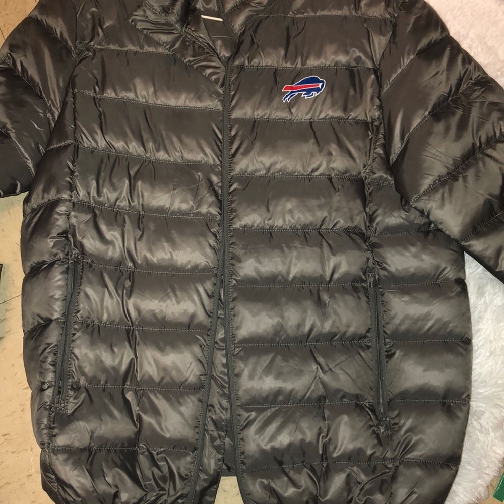 Brand new buffalo bills puffer coat